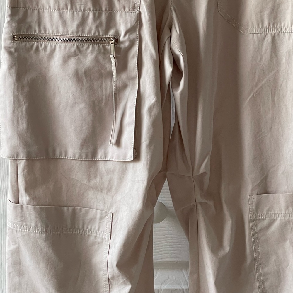 Zara beige jumpsuit - Picture 6 of 9